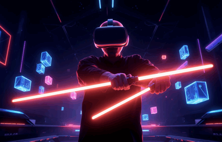 Огляд гри Beat Saber ритм та рух у VR