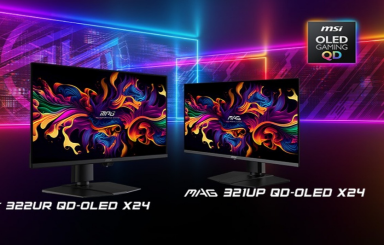 MSI показала два нові 32-дюймові QD-OLED монітори з 4K